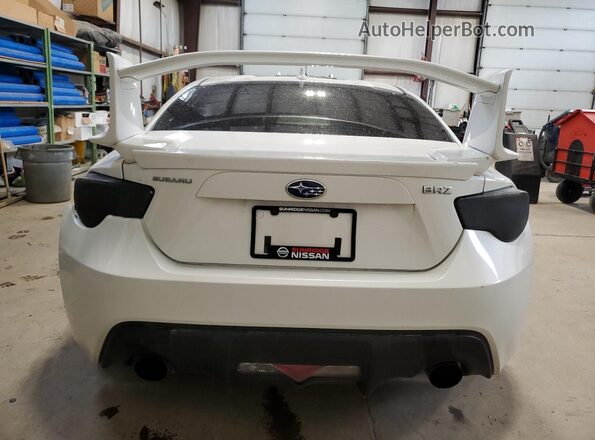 JF1ZCAC17G9603497 2016 SUBARU BRZ White Vista trasera