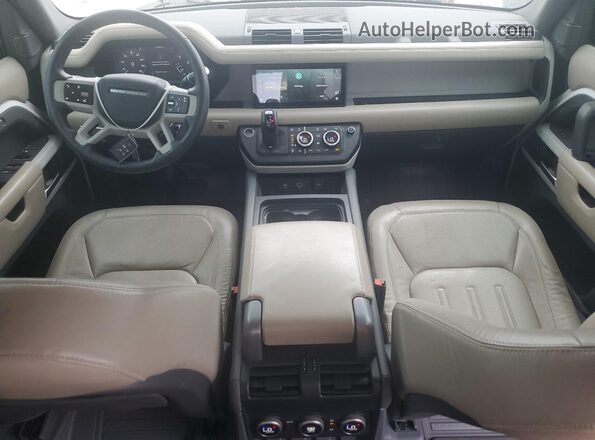 SALE9EEU8L2018476 2020 LAND ROVER DEFENDER White წინა პანელის ხედი