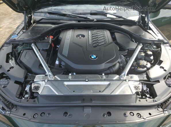 WBA63AT01NCK16400 2022 BMW M4 Green Вид задньої частини салону