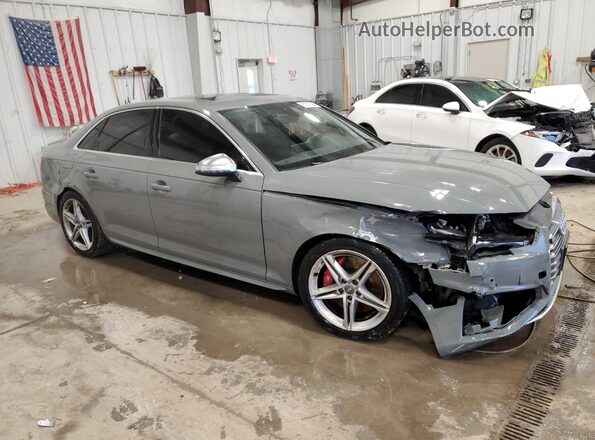 WAUB4AF46KA115225 2019 AUDI S4 Gray Delantero derecho