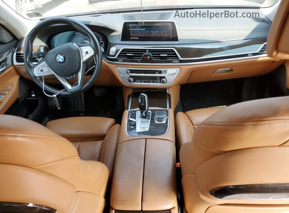WBA7W4C03LBM70495 2020 BMW 7 SERIES Черный Вид панели приборов