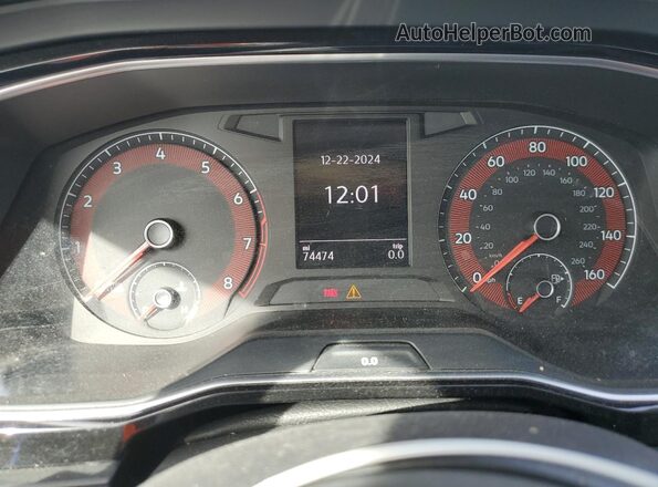 3VWC57BU6MM007011 2021 VOLKSWAGEN JETTA White Вид щитка приладів