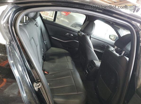 3MW5R7J01L8B05799 2020 BMW 7 SERIES Black Вид задніх сидінь