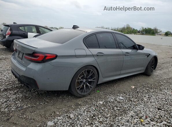 WBS83CH04MCH42448 2021 BMW M5 Gray 