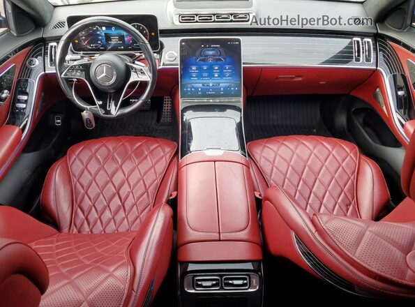 W1K6G7GB0NA151644 2022 MERCEDES-BENZ S Черный Вид панели приборов
