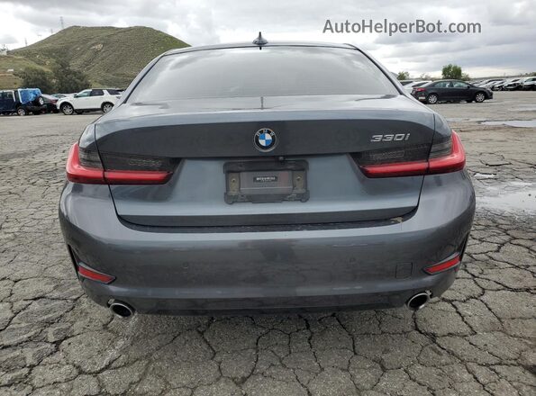 WBA5R1C52KAK09369 2019 BMW 3 SERIES Серый Вид сзади