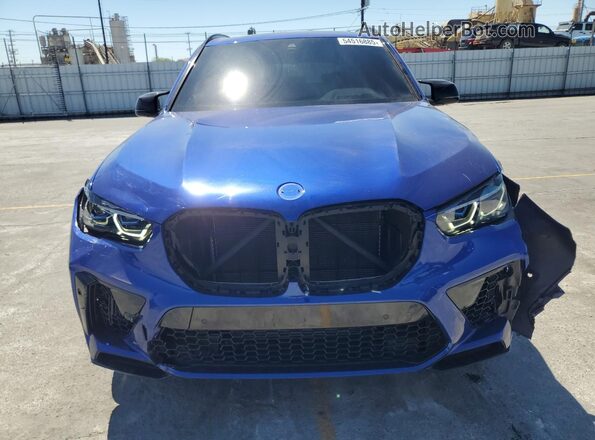 5YMJU0C05N9M64142 2022 BMW X5 Blue 