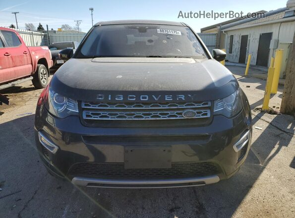 SALCT2BG5HH697147 2017 LAND ROVER DISCOVERY Blue Вид спереду