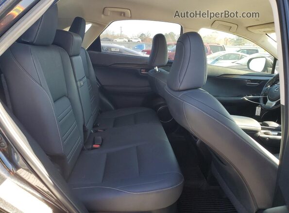 JTJDARDZ4M2237433 2021 LEXUS NX Black Widok tylnych siedzeń