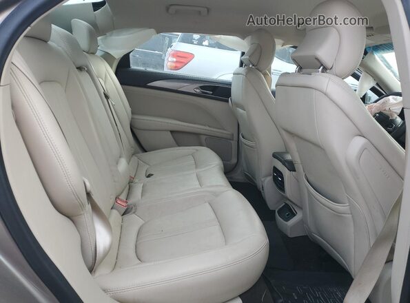 3LN6L5KUXKR634459 2019 LINCOLN MKZ Серебряный Вид задних сидений