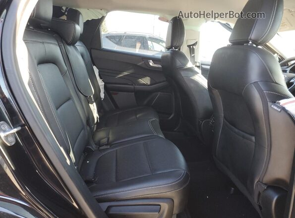 1FMCU9CZ8MUA40028 2021 FORD ESCAPE Black Rear interior view