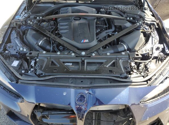 WBS33HK05SCS88866 2025 BMW M4 Blue Widok wnętrza z tyłu