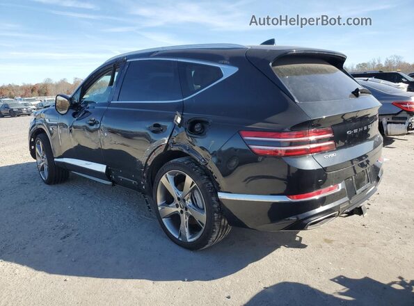 KMUHCESCXRU168293 2024 GENESIS GV80 Black Հետևի ձախ