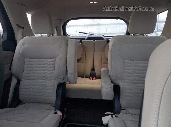 1FMSK7DH8LGC02636 2020 FORD FORD EXPLORER White Вид задніх сидінь