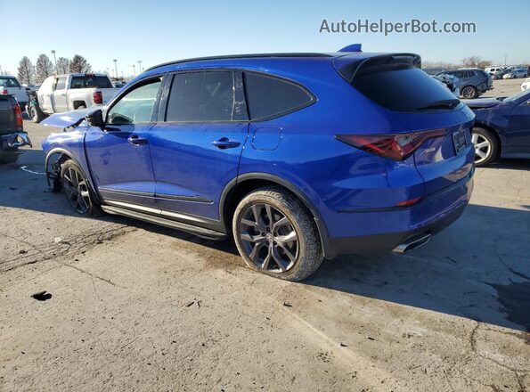 5J8YE1H0XNL045999 2022 ACURA MDX Blue Задня ліва чверть