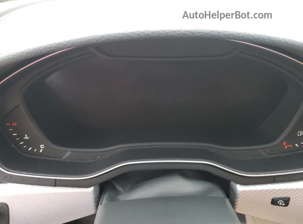 WAUCNCF51JA074460 2018 AUDI OTHER White Instrument cluster view