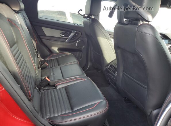SALCT2FX7MH902780 2021 LAND ROVER DISCOVERY Red Rear interior view
