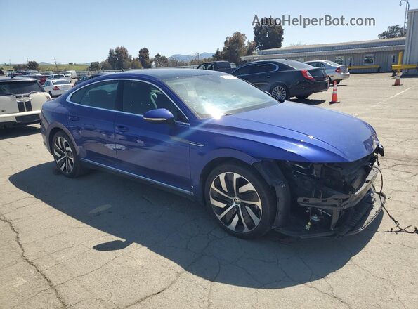 WVWSR7AN8ME007434 2021 VOLKSWAGEN ARTEON Blue 