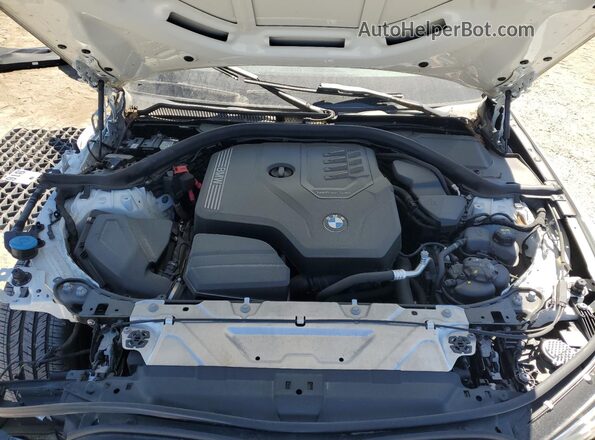 3MW5R7J04M8B98304 2021 BMW 3 SERIES White Սալոնի հետևի տեսք