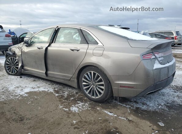 3LN6L5KUXKR634459 2019 LINCOLN MKZ Серебряный Задняя левая четверть
