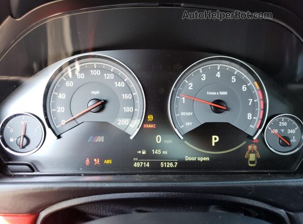 WBS4Y9C0XLFJ77823 2020 BMW M4 Red 