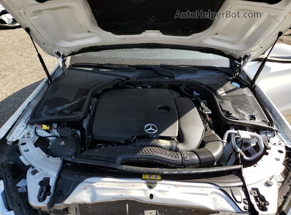 55SWF8EB2LU326114 2020 MERCEDES-BENZ C White Rear interior view