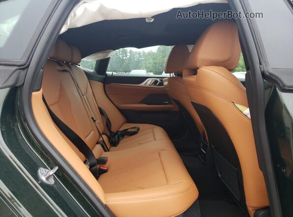 WBY33AW00RFS09877 2024 BMW I4 Green Вид задніх сидінь