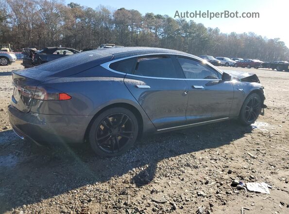 5YJSA1E1XGF129033 2016 TESLA MODEL Gray Задня права чверть