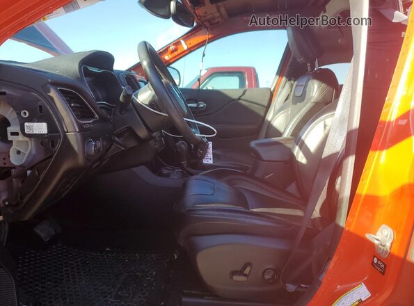 1C4PJMBX2MD230988 2021 JEEP CHEROKEE Orange Vista interior delantera