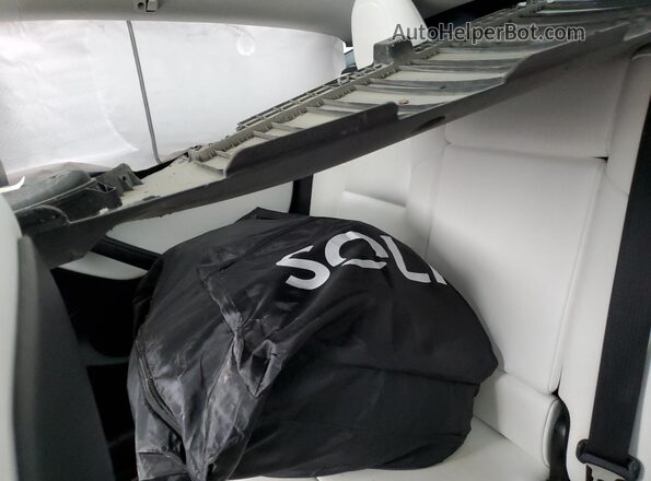 5YJYGDEE9MF088273 2021 TESLA MODEL White უკანა სავარძლების ხედი