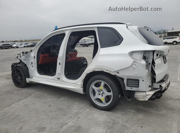 5YMJU0C04M9E89504 2021 BMW X5 White უკანა მარცხენა