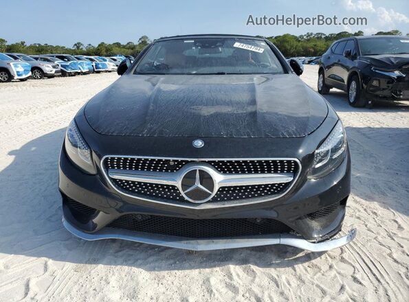 WDDXK8CB1HA025408 2017 MERCEDES-BENZ S Черный Вид спереди