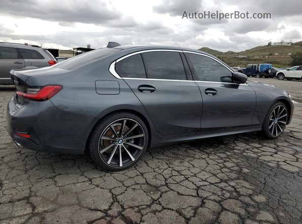 WBA5R1C52KAK09369 2019 BMW 3 SERIES Серый Задняя правая четверть