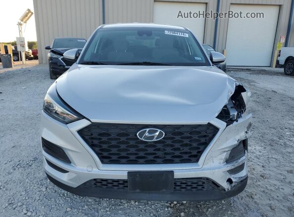 KM8J23A45KU968782 2019 HYUNDAI TUCSON Silver Вид спереду