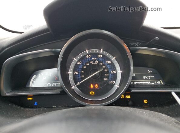 3MYDLBZV7GY142608 2016 TOYOTA SCION Silver ხელსაწყოთა პანელის ხედი