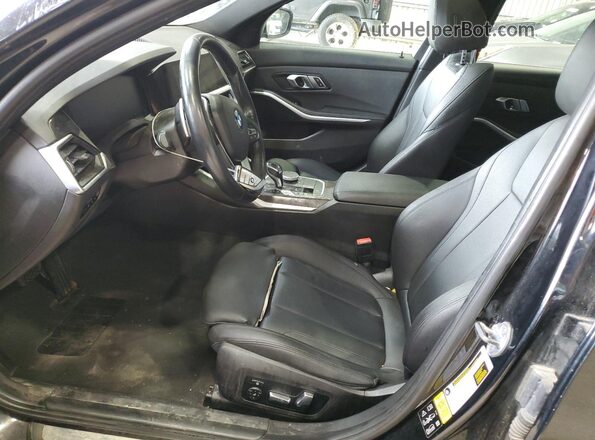3MW5R7J01L8B05799 2020 BMW 7 SERIES Black Вид салону спереду