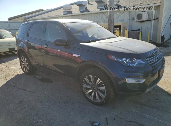 SALCT2BG5HH697147 2017 LAND ROVER DISCOVERY Blue Передня права чверть
