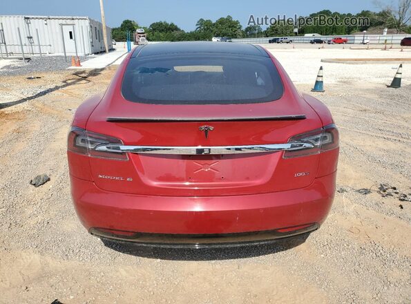 5YJSA1E26HF217085 2017 TESLA MODEL Красный 