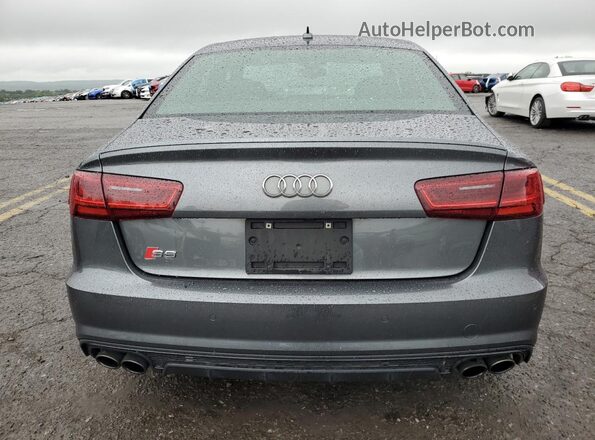 WAUHFAFC4HN078477 2017 AUDI S6 Gray Vista trasera