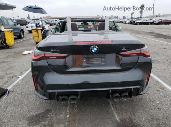 WBS33BA05RCN76086 2024 BMW M4 Black Вид ззаду