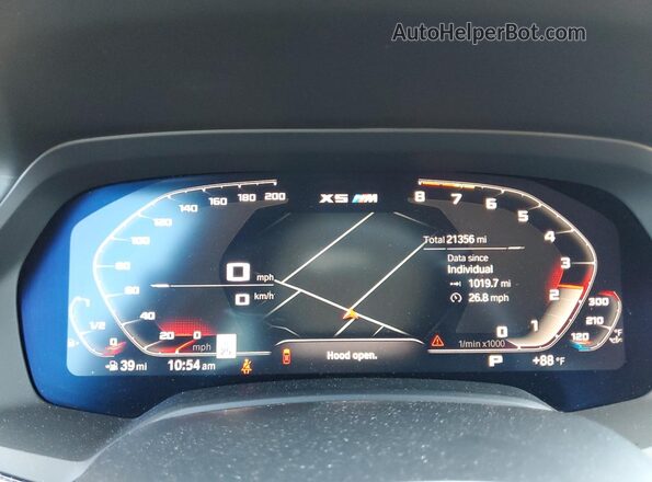 5YMJU0C05N9M64142 2022 BMW X5 Blue 