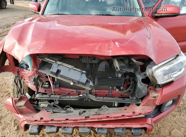 3TMAZ5CN3GM002153 2016 TOYOTA LE Красный Вид задней части салона