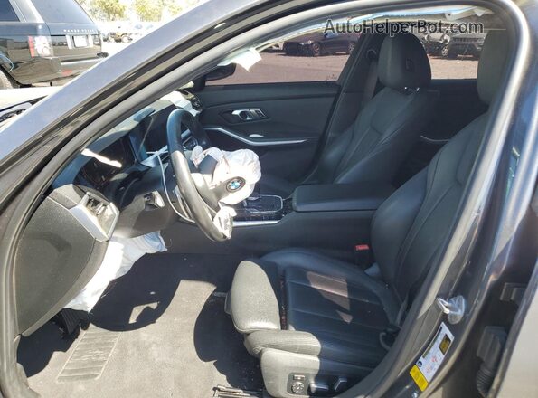 WBA5R1C02LFH34363 2020 BMW 7 SERIES Gray Front interior view