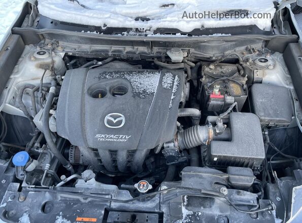 JM1DKFC79H0168772 2017 MAZDA CX-3 Silver Dashboard view