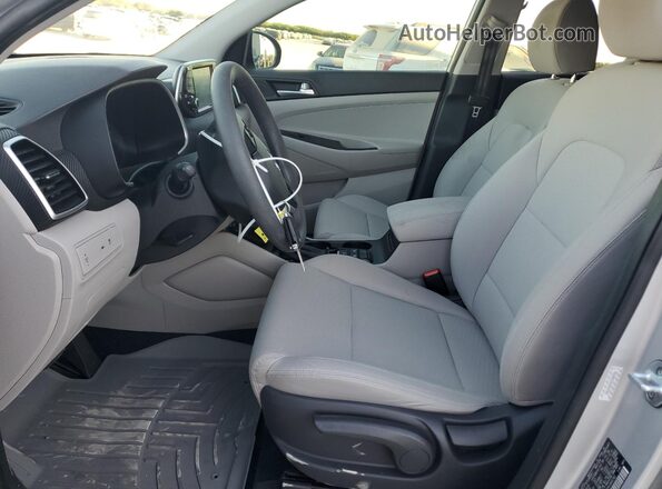 KM8J23A45KU968782 2019 HYUNDAI TUCSON Silver Вид салону спереду
