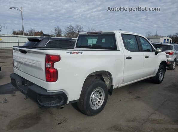 3GCPYAEHXMG182643 2021 CHEVROLET SILVERADO White Trasero derecho