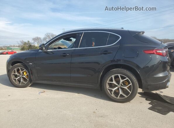 ZASPAKBN5M7D10214 2021 ALFA ROMEO STELVIO Черный Задняя левая четверть