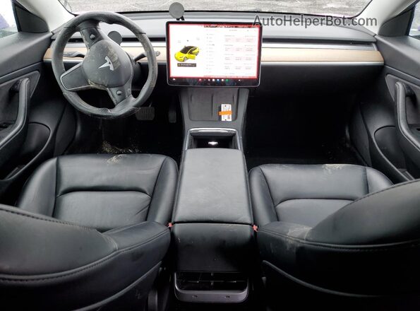 5YJ3E1EB0MF924251 2021 TESLA MODEL Two Tone Vista del salpicadero