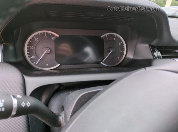 SALCT2FX7MH902780 2021 LAND ROVER DISCOVERY Red Instrument cluster view