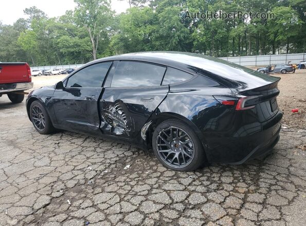 5YJ3E1EA7SF878678 2025 TESLA MODEL Black Tył lewy